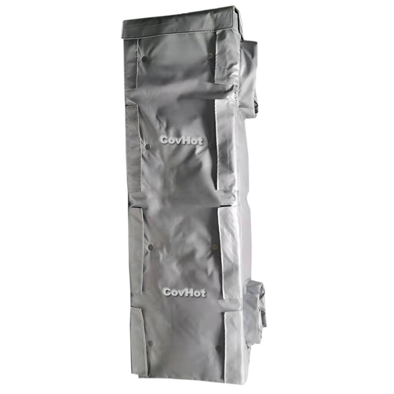 板式換熱器保溫套 美觀(guān)方便拆卸 熱力化工新材料行業(yè)適用