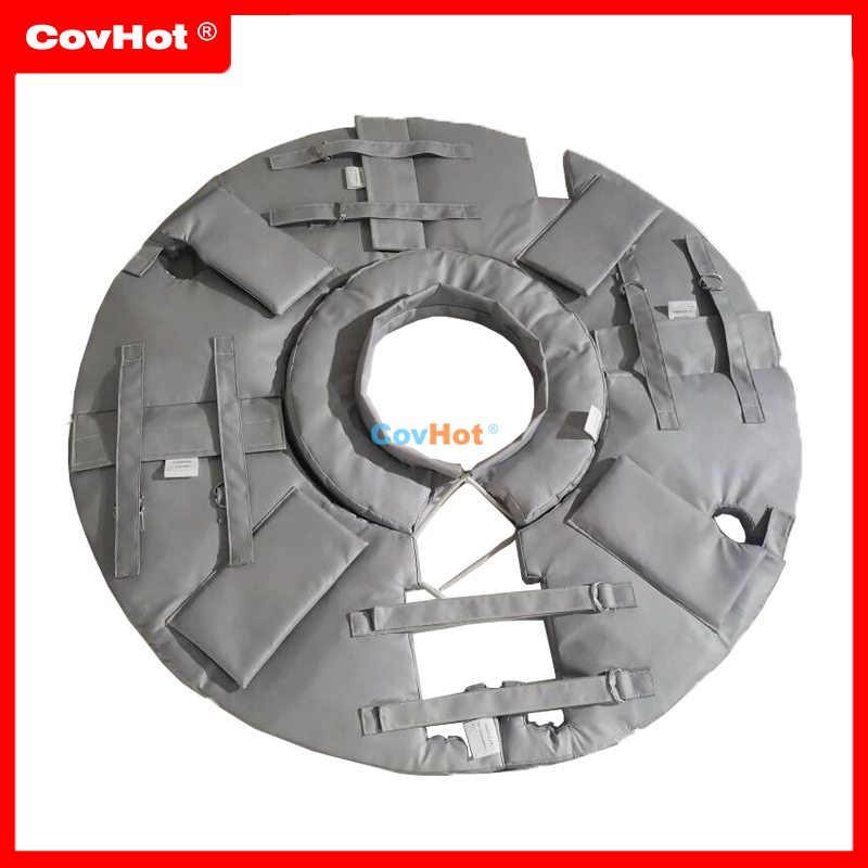輪胎廠硫化機柔性可拆卸保溫套，防火，節能，提高經濟效益