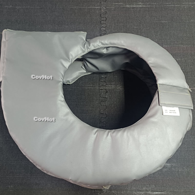 工業風機可拆卸式保溫衣,耐高溫防火耐酸堿