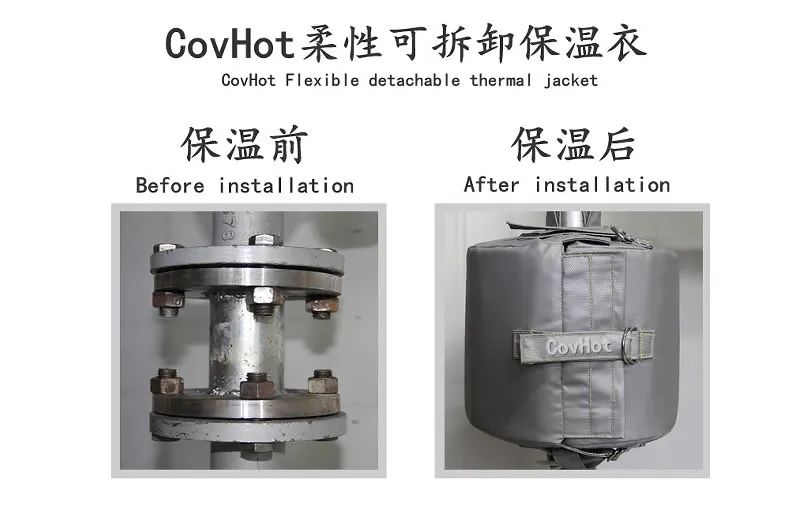 COVHOT?柔性可拆卸式<a href=http://m.nh-ht.cn/e/tags/?tagname=%E4%BF%9D%E6%B8%A9%E8%A1%A3 target=_blank class=infotextkey>保溫衣</a>,蒸汽系統(tǒng)節(jié)能,節(jié)能保溫